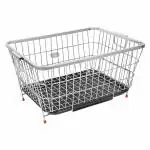 Belantti Dish Drainer Steel| Vessel Drainer Basket | Dish Drying Rack| Utensils Basket for Kitchen