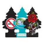 Little Trees No Smoking Air|Rainforest Mist|Rose Thorn|Hanging Trees|Combo of 3