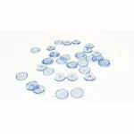 JOHNSON TOOLS Computer Machinary Clear Ear Push Buttons (Set of 200)