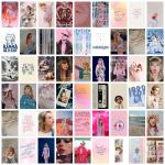 Craft Qila Taylor Swift Pack of 54 Aesthetic Wall Collage Kit, Girl Room Decor, Dorm Decor, Photo Collage Kit, Wall Collage