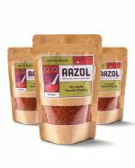 Aazol Dry Garlic Coconut Chutney- 600g (200g x 3 Packs) | Authentic Vada Pav Chutney | Ideal with Idli and Dosas | Ready-to-eat Chutney | Longer Shelf Lif
