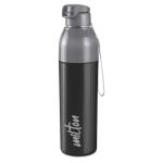 Milton Black Steel, Plastic Convey 900 Insulated Inner Water Bottle, 630 Ml