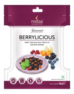 Rostaa Premium Mix Berries (Berrylicious) 50 g Mini Pouch (Pack of 3)
