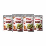 Okhli Musal Brand Akbari Hariyali Chicken Kabab/Kebab (Green Chicken Kebab)/Pudina chicken kabab Masala|Whole Spices Blend With Authentic Traditional Taste||Natural Spices|No Preservatives(NO Added Colors) 320gm(pack of 4x 80gm)