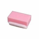 Safe-O-Kid Bathing Soft Foam Sponge Sensory Scrubber For Baby, Pink - Pack of 1
