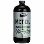 Now Foods MCT Oil Liquid (Soy Free, Non-GMO, Gluten Free, Corn Free, Dairy Free, Egg Free, Hexane Free, Keto Friendly, Kosher) - 946ml (Unflavoured)