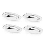 SHINI LIFESTYLE Stainless Steel Oval Plate, Rice Plate, Dahi Plate, Sabzi Plate