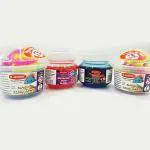 Rabbit Sparkle and Metallic Mud Slime, 2 Sand Boxes 100 g Slime Multicolor