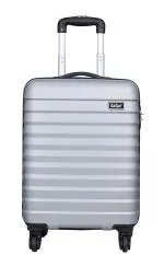 Safari Sonic 77 cms Anti Scratch Polycarbonate Hard Sided Check-in Luggage (Silver, 77)