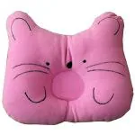 Teeny Weeny Newborn Baby Neck Support Pillow for Head Shaping Nursing Pillow(0-12 Months, Pack of 1) (Pink)