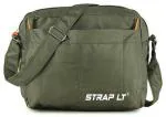 Straplt Green Polyester Sling Bag