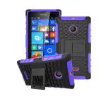 Heartly Microsoft Nokia Lumia 435 Dual Sim Purple Back Case Cover