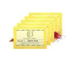 Khadi Natural Saffron Soap Pack Of 5 Soaps - 625 Gm