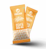 Forcado Premium Super Seed Trail Mix Sachets | Pack of 10 Roasted salted Mix Seeds Sachets | 20g Each -Super Seed Trail Mix Pumpkin, Sunflower, Chia, Watermelon, Flax, Sesame Seeds