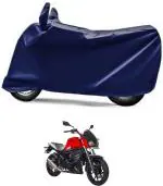 RONISH Two Wheeler Cover for Mahindra (Mojo UT 300, Blue)