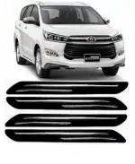 Gee Cee Black Pvc Car Bumper Protector Guard For Toyota Innova Crysta (Set Of 4)