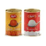 Rathi's Gulab Jamun And Rasgulla, 1000 Grams (Pack Of 2)