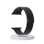 MADHAV COMMUNICATION Stainless Steel Magnetic Mesh Loop Band for Apple Watch (42mm-44MM-46MM-56MM-49mm) - Compatible with Ultra, Series 9/8/7/SE/6/5/4/3/2/1