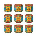 Tiger Balm Red Ointment For Effective Relief From Body Pain, Joint Pain, Knee Pain, Muscular Ache & Sprain | Ayurvedic Pain Relief Balm | 21ml | Pack of 9