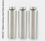 STEEPLE VISAXMI Stainless Steel Water Bottle 1000 ml (Pack of 3)