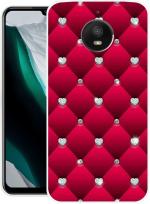 PAEDICON Back Cover for Motorola Moto E4 Plus (Pink, Grip Case, Silicon)