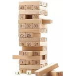 VFL VFL Zenga Blocks Game or Play with Dice