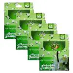 SOULFRESH Premium Jasmine Bathroom Air Freshener Block For Long-Lasting Fragrance In (4Pcs*75g)