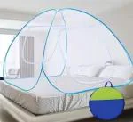 buyagain Mosquito Net for Double Bed King Size Foldable Machardani-e11