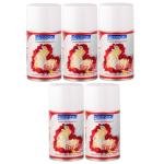 Airance Air Freshener Spray- 250 ml (Pack of 5, Rose)
