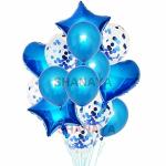 SHANAYA Decoration Rubber Balloon Kit (14 Pieces)