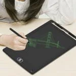 Enorme LCD Writing Screen Tablet/Pad Drawing Doodle Board for Kids - 8.5 Inch (Multicolor)