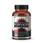Zespo Echinacea 1000mg Immune Support Capsules with Elderberry, Astragalus, Zinc & Vitamin C for Respiratory & Skin Health