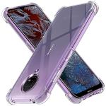 Lustree Nokia G10 Transparent Silicone Shock Absorbent Mobile Back Cover Vase