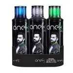 One8 By Virat Kohli Perfumed Deodorant Body Spray for Men, 200ml (Pack of 3) - Aqua, Active & Fresh