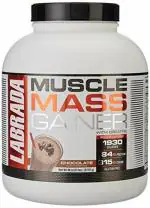 Labrada Nutrition Chocolate Muscle Mass Gainer Health Supplement with Creatine 6 lbs