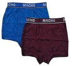 V.K Traders Macho Men's Cotton Mini Fine Assorted Trunk Pack of 2 (XL-95 cm)