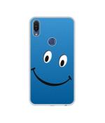 Casotec Smile Face Design Printed Silicon Soft TPU Back Case Cover for Asus Zenfone Max Pro (M1) ZB601KL
