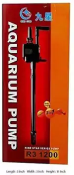 AKSHAT ENTERPRISES R3 1200 Power Aquarium Filter (Biological Filtration for Salt Water and Fresh Water)