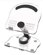 Tech Gear Tablet Stand 360 Degree Adjustable Rotating Desktop Foldable Stand for Tablet Mobile Holder