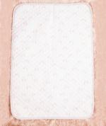 More smile...COCOONORGANIC 100% COTTON RED BABY GOWN WITH BIB AND GADDI SET