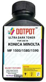 Dotpot Toner Powder Bottle for USE in KONICA MINOLTA MF 1500/1580 / 1590 Printer Pack 1