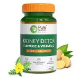 Pure Nutrition Kidney Detox Cleanser Purifier for UTI & Kidney Stone - 60 Veg Capsules