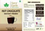 Saraearth Hot chocolate Drink Powder Mix 150 grm| Enjoy Hot,Cold & Frozen