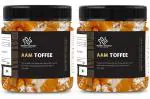 HUNGRY HARVEST Aam Papad Candy 600 Gram (Pack of 2)|Alphonso Mango Cubes |Mango Candy |Jar Pack
