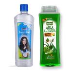 ENAUNIQ Jasmin Hair Oil 500ml + Green Amla Aloevera Shampoo 500ml