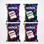 WABS - WITHOUT A BREAK Healthy Tapioca Chips Assorted Pack, 50gm (Pack of 4)