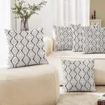 Lushomes cushion cover 24 inch x 24 inch, boho cushion covers, cusion covers for sofa 24