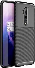 KWINE CASE Oneplus 7T Pro Black Rubber Back Cover