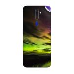 GADGETSWRAP Printed Vinyl Skin Sticker for Oppo A9 2020- the southern lights in new zealand