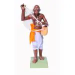 Niharika Collections Krishnanagar Handmade Clay Human Figure Gift & Décor Indian Fisherman